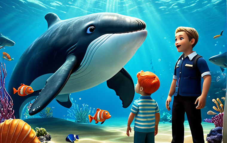 옥토넛 탐험 스토리와 관련된 서적 - **

"Barnacles leading a rescue mission with Peso administering first aid to a small injured sea tur...